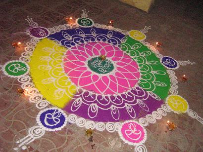 Ground Floor Rangoli